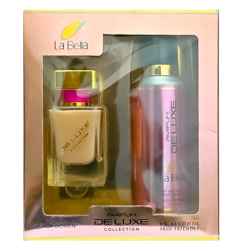 ديلوكس لا بيلا طقم زيرو% كحول - Deluxe La Bella  Set 0% AlCohol EDP-M