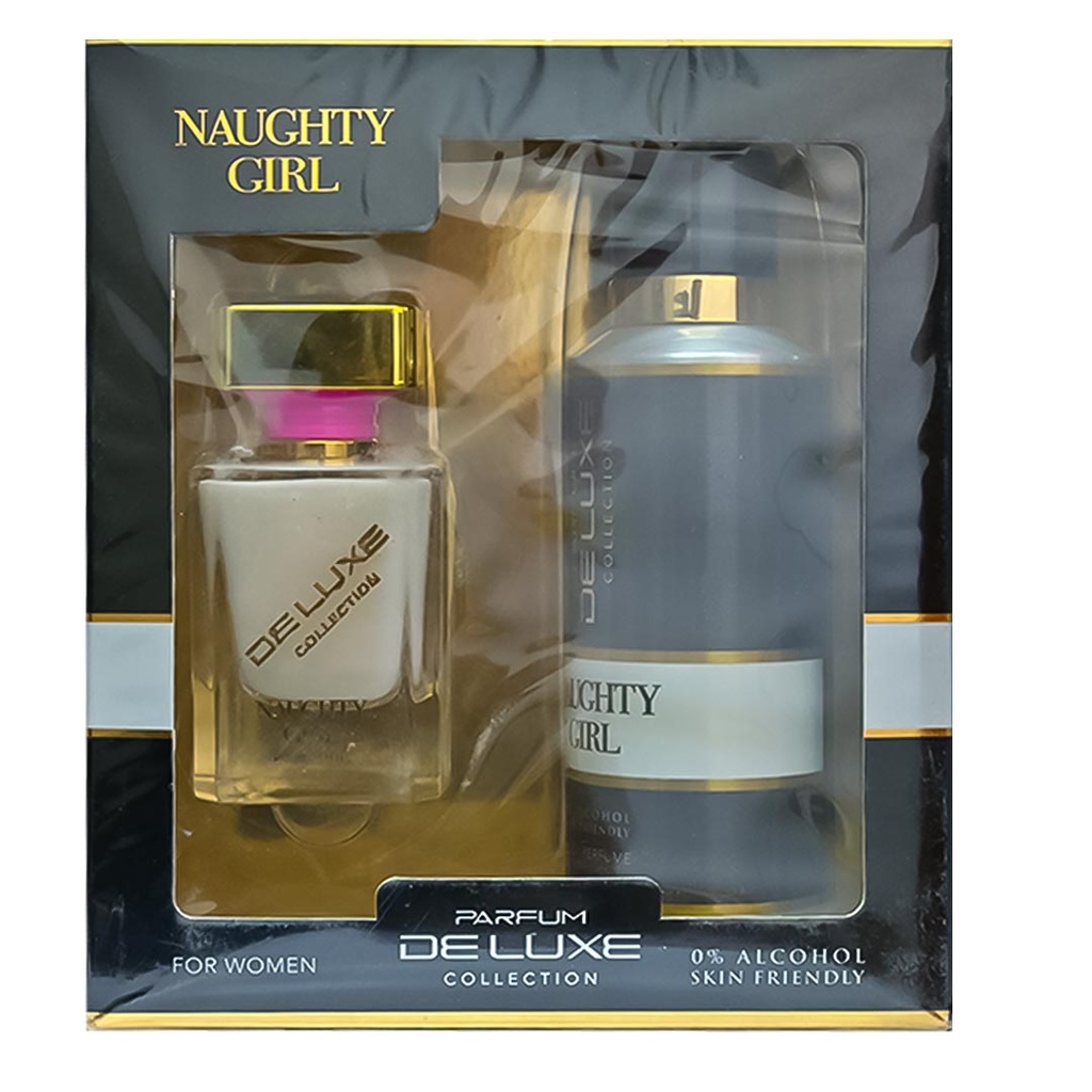 ديلوكس نيجاتى جيرل طقم زيرو% كحول - Deluxe Naughty Girl Set 0% AlCohol EDP-W