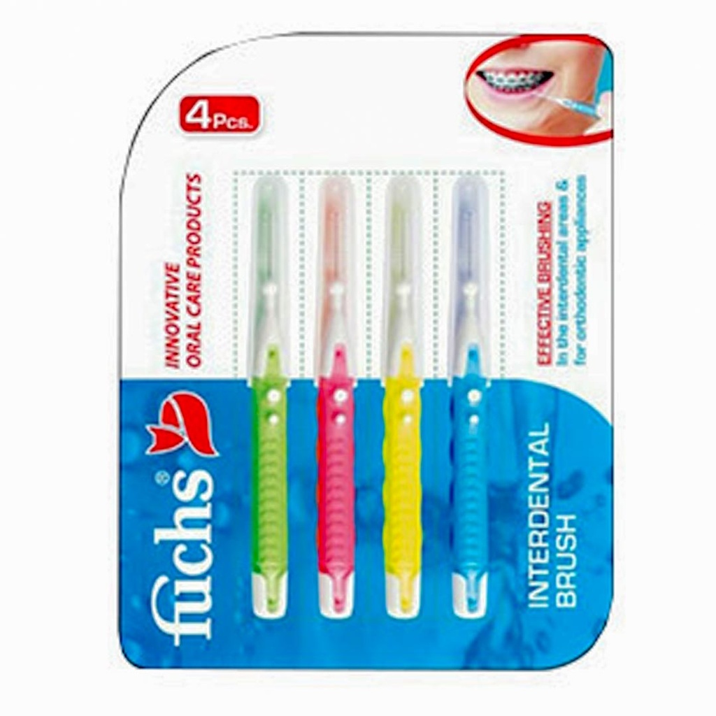 فيكس فرشاة تقويم - Fuchs Interdental Brush 4Psc