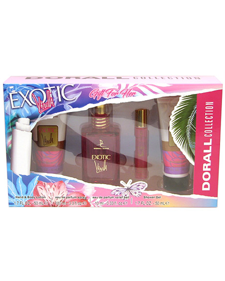 دورال اكزوتيك فانيلا طقم - Dorall Exotic Vanilla Set EDP-W