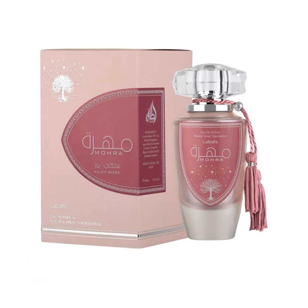 لطافة مهرة سلكى روز - Lattafa Mohra Silky Rose EDP-W