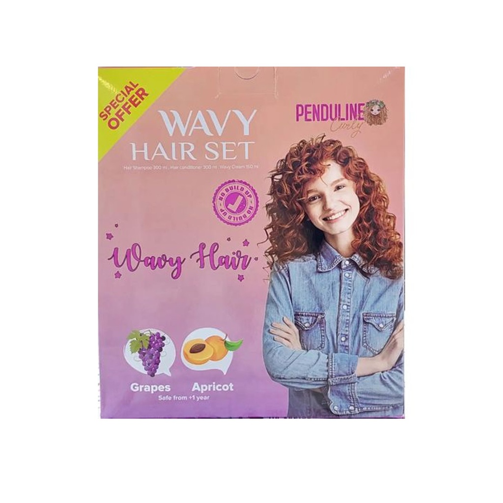 بيندولين مجموعة الشعر الويفى - Penduline Wavy Hair Set
