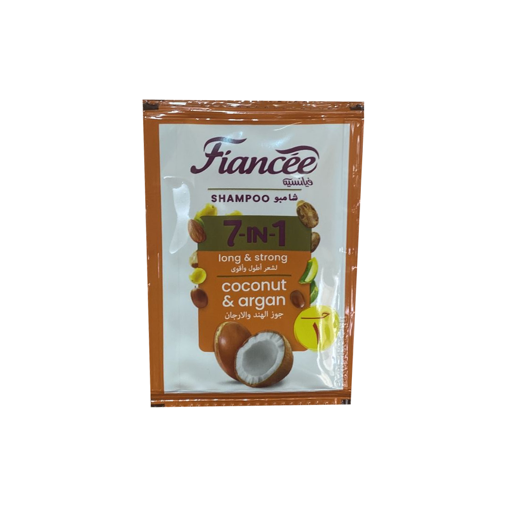 فيانسيه شامبو 7×1 جوزهند&amp;ارجان - Fiancee Shampoo 7×1 Coconut&amp;Argan 7ml