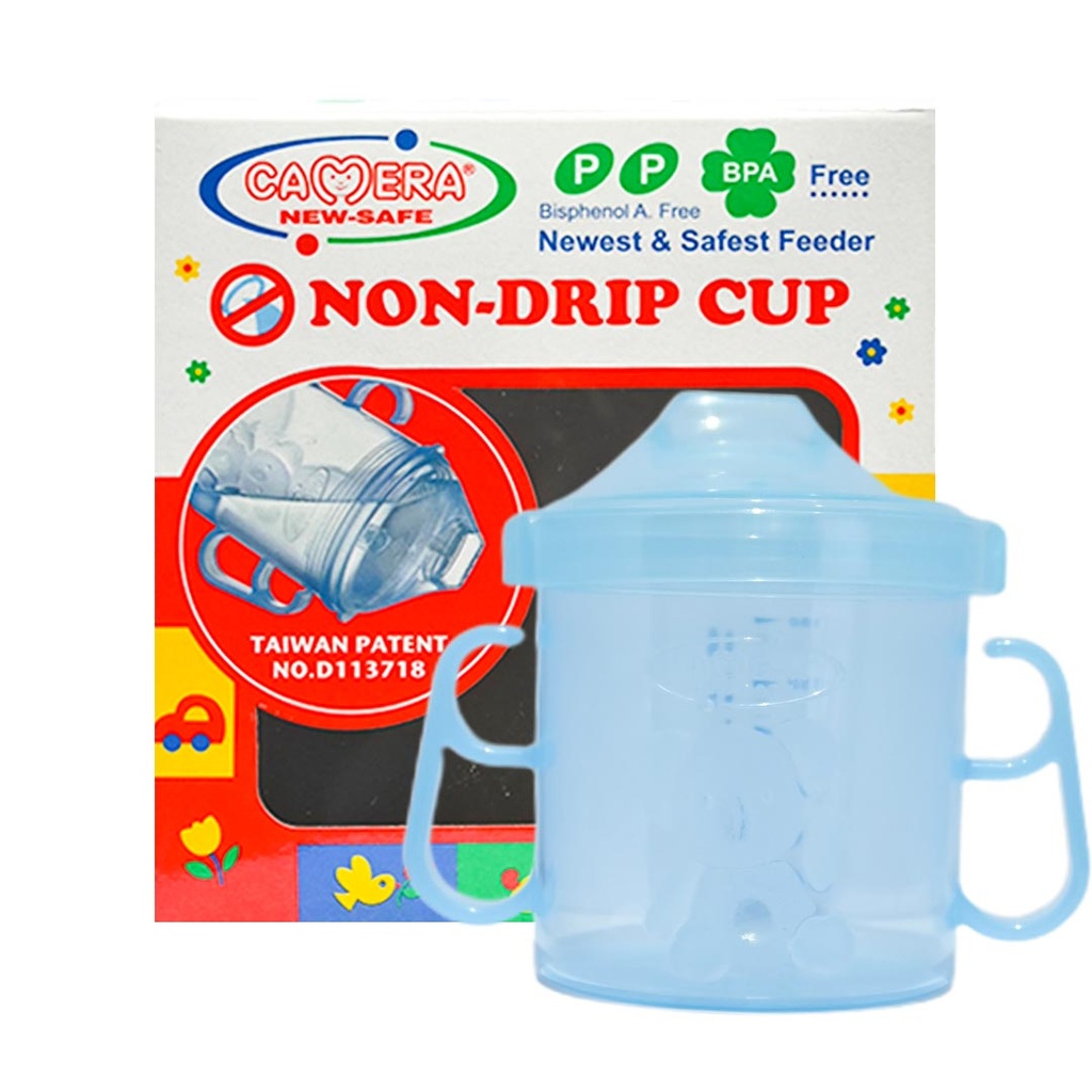 Camera Cup Non Drip No:54005 Color: Blue Size: 180ml