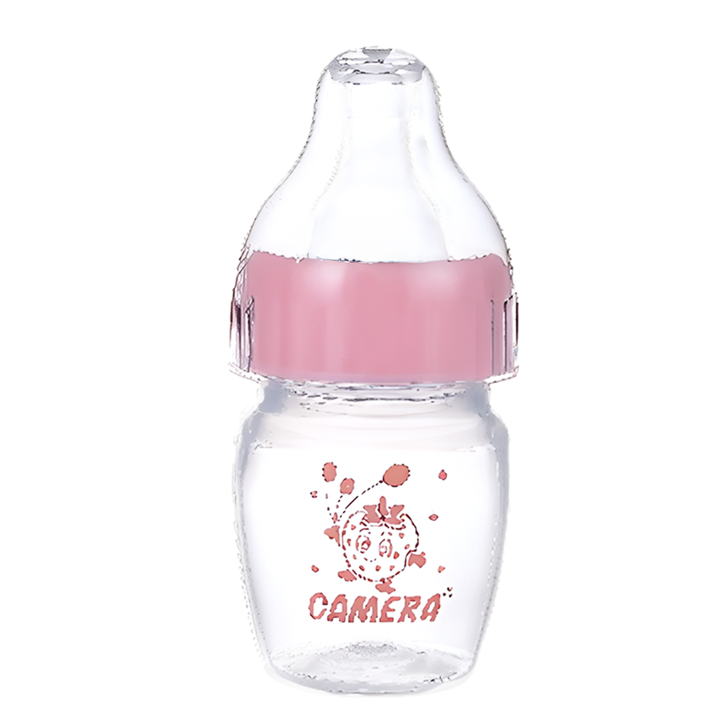 Camera Feeder Bottle No:50011 Color: Pink Size: 40ml