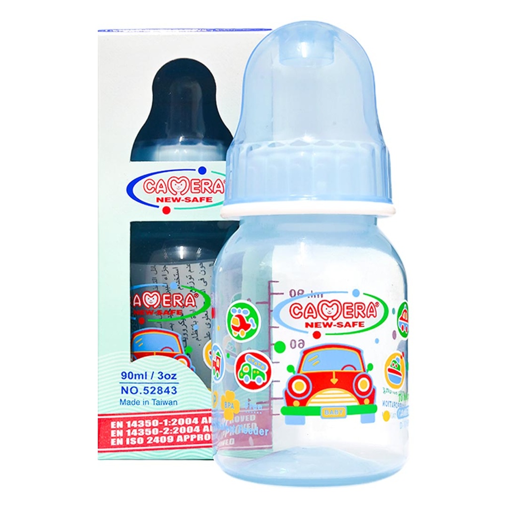 Camera Feeder Bottle No:52843 Color: Blue Size: 90ml