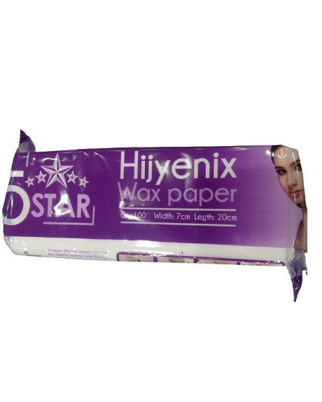فايف ستار مناديل شمع - 5Star Wax Wipes 100Psc