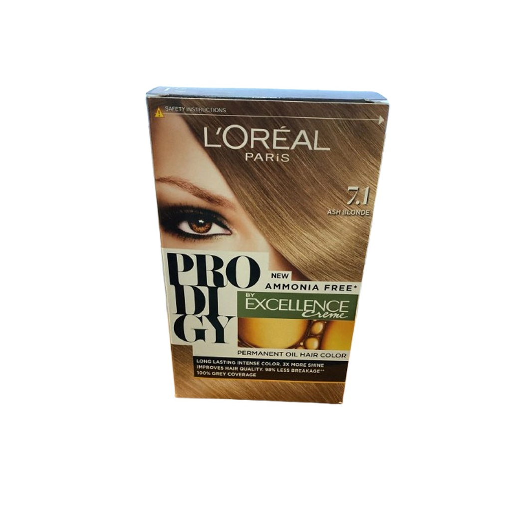 لوريال صبغة برودجى - Loreal Prodigy Color (برودجى, 60g, 7-1 اشقر رمادى)