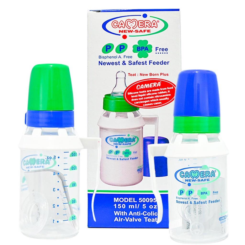 كاميرا ببرونة بلاستيك بيد - Camera Fedeer Plastic Hand P.P (150ml, No:50095)