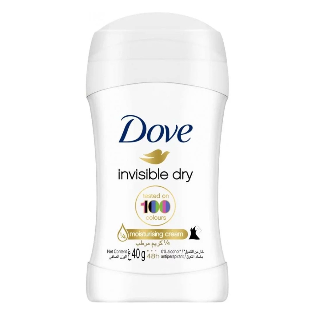 دوف ستيك - Dove Steak (نسائى, 40g, انفزيبل درى, بدون)