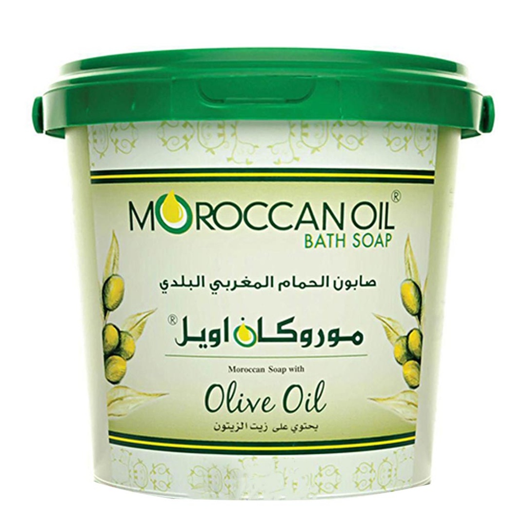 موروكان اويل صابون مغربى - Moroccan Oil Bath Soup (850g, زيتون)