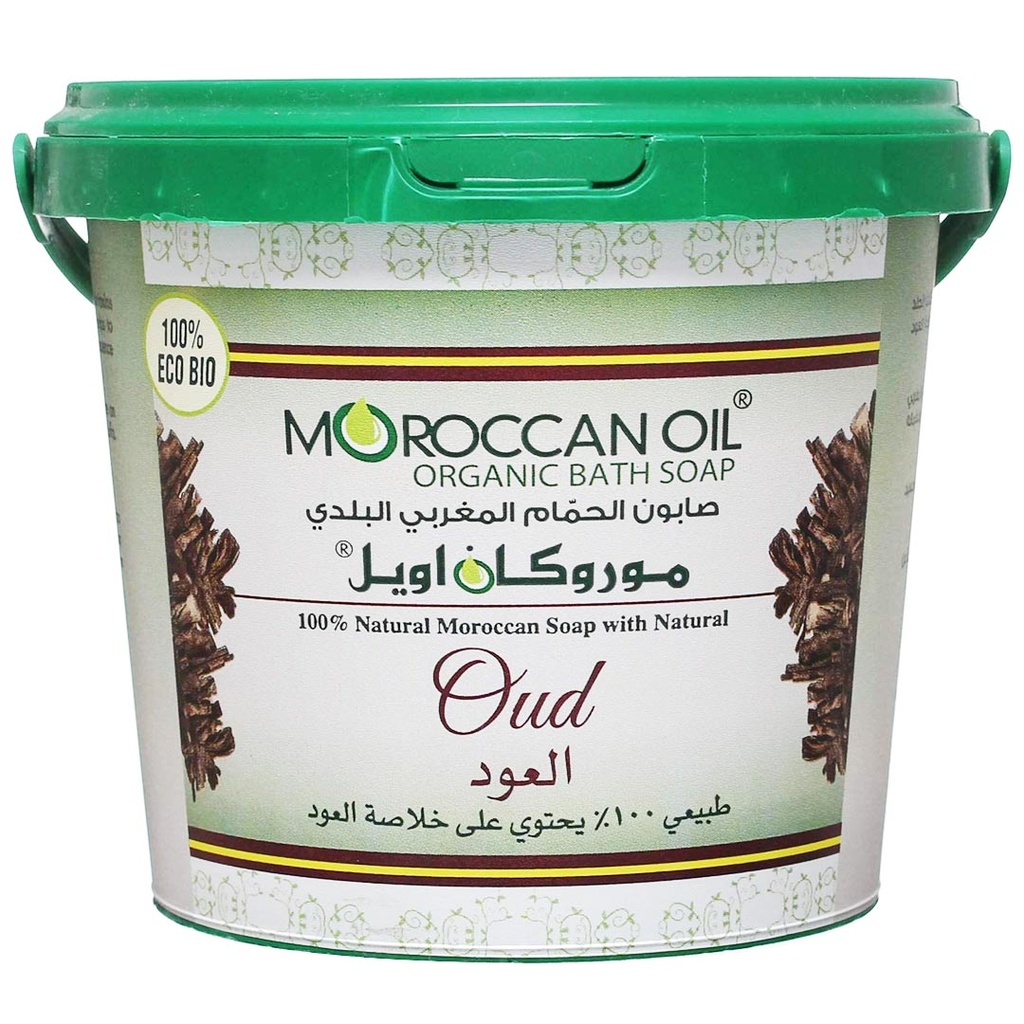 موروكان اويل صابون مغربى - Moroccan Oil Bath Soup (850g, Oud)