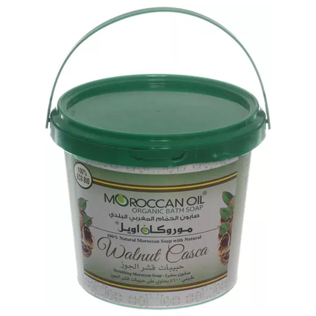 موروكان اويل صابون مغربى - Moroccan Oil Bath Soup (850g, walnut)