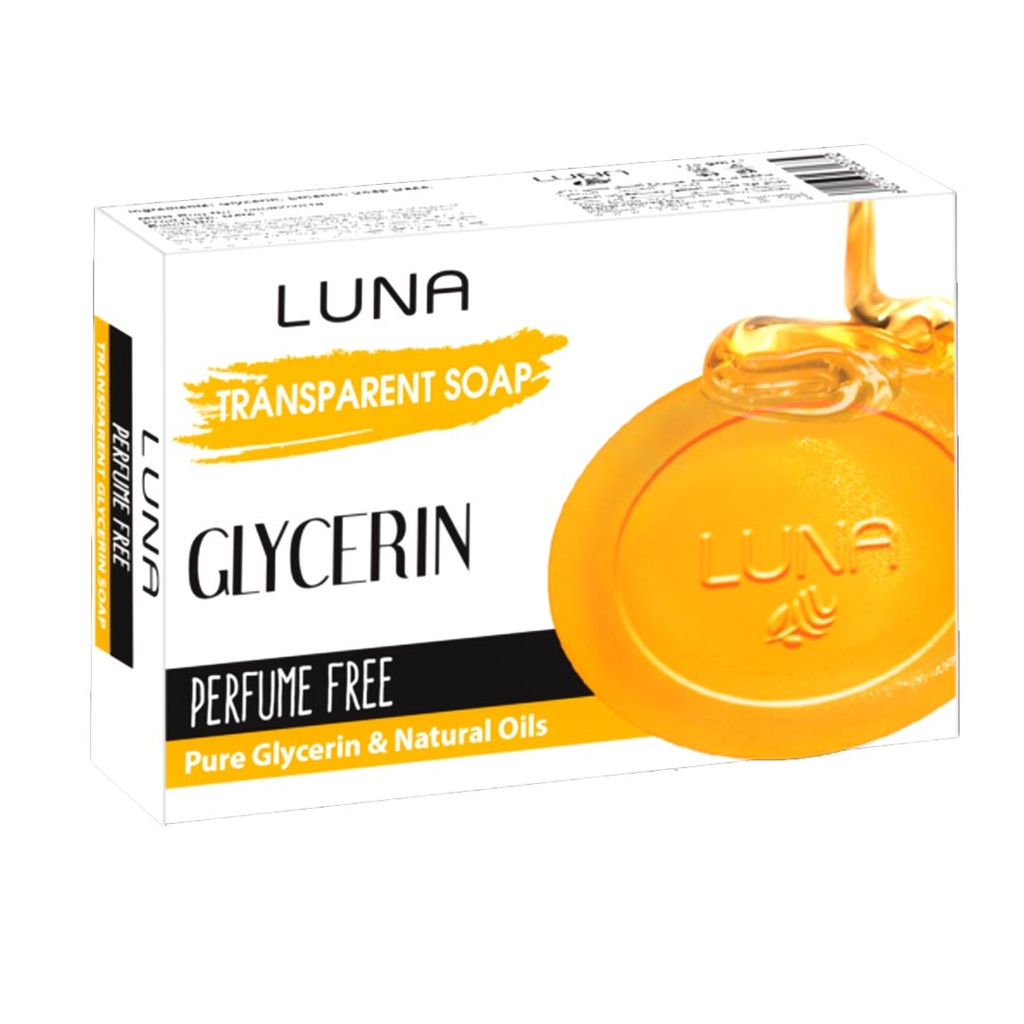 لونا صابون جلسرين بدون رائحة - Luna Soap Glycerin Perfume Free (72g)