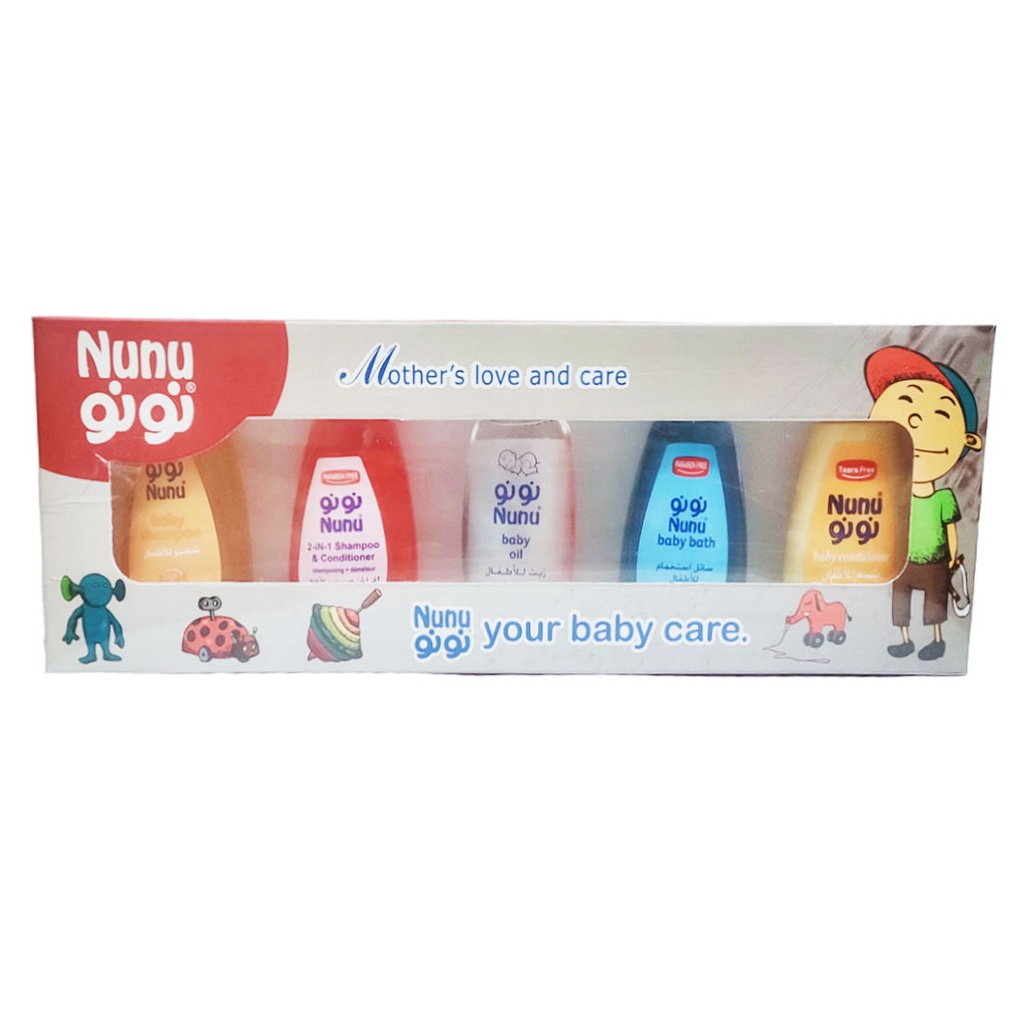 نونو مجموعة عناية - Nunu  Care group 5Psc 50ml (5 × 50ml)