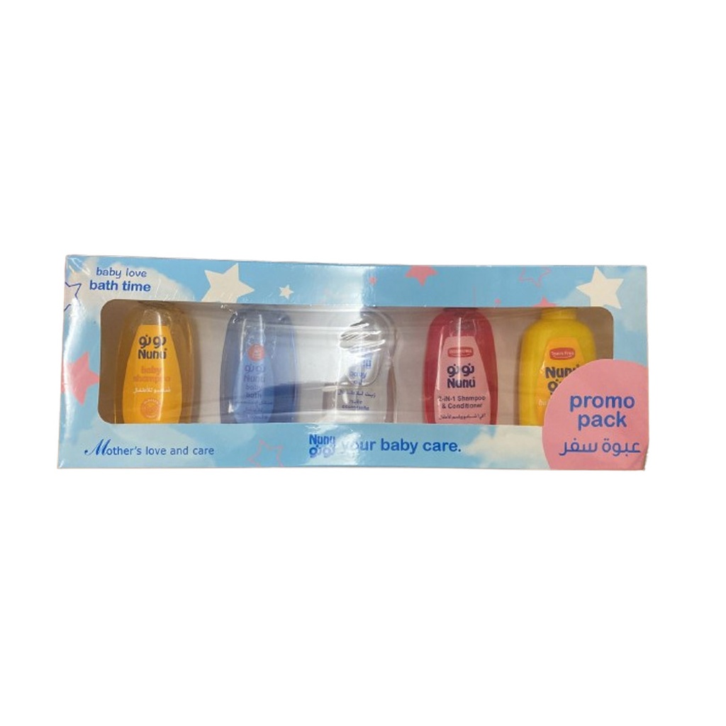 نونو مجموعة عناية - Nunu  Care group 5Psc 100ml (5 × 100ml)