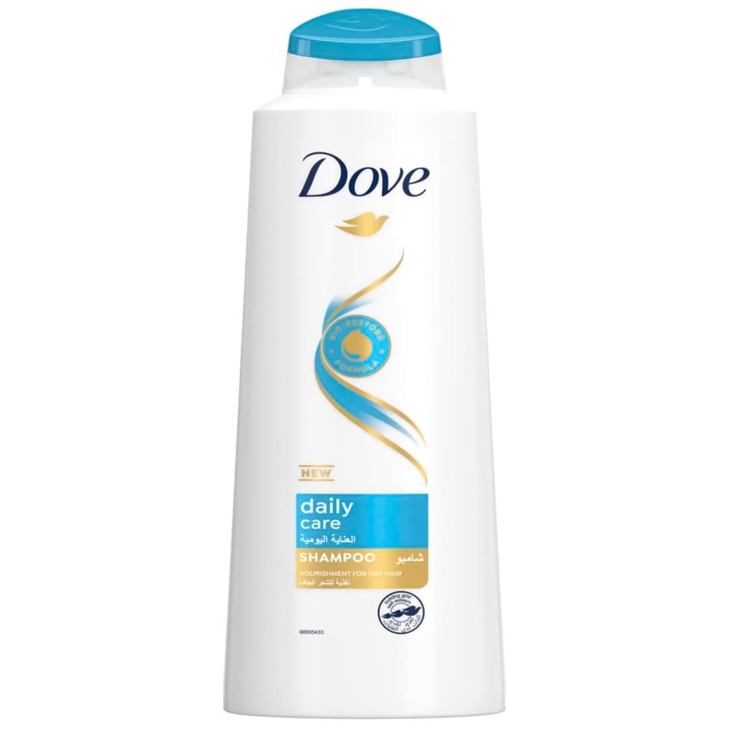 دوف شامبو عناية يومية - Dove Shampoo Daily Care (600ml, بدون)