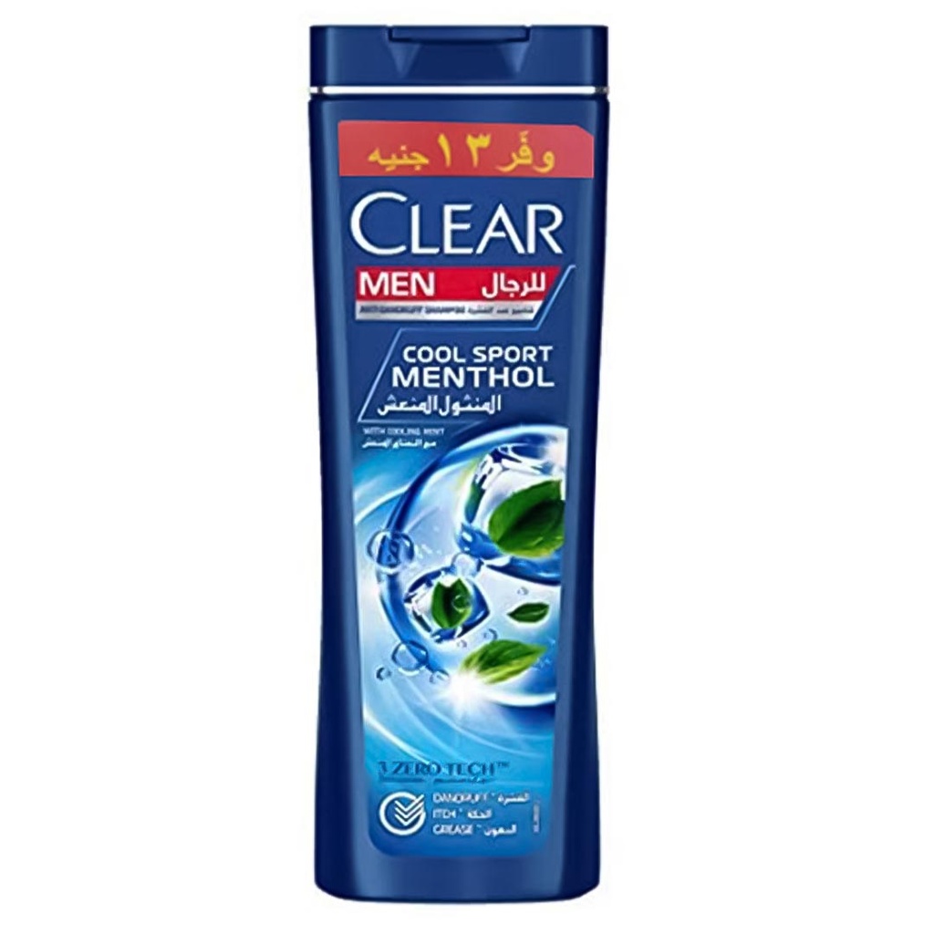 كلير شامبو - Clear Shampoo (رجالى, 600ml, كول سبورت منثول, وفر 13 جنية)