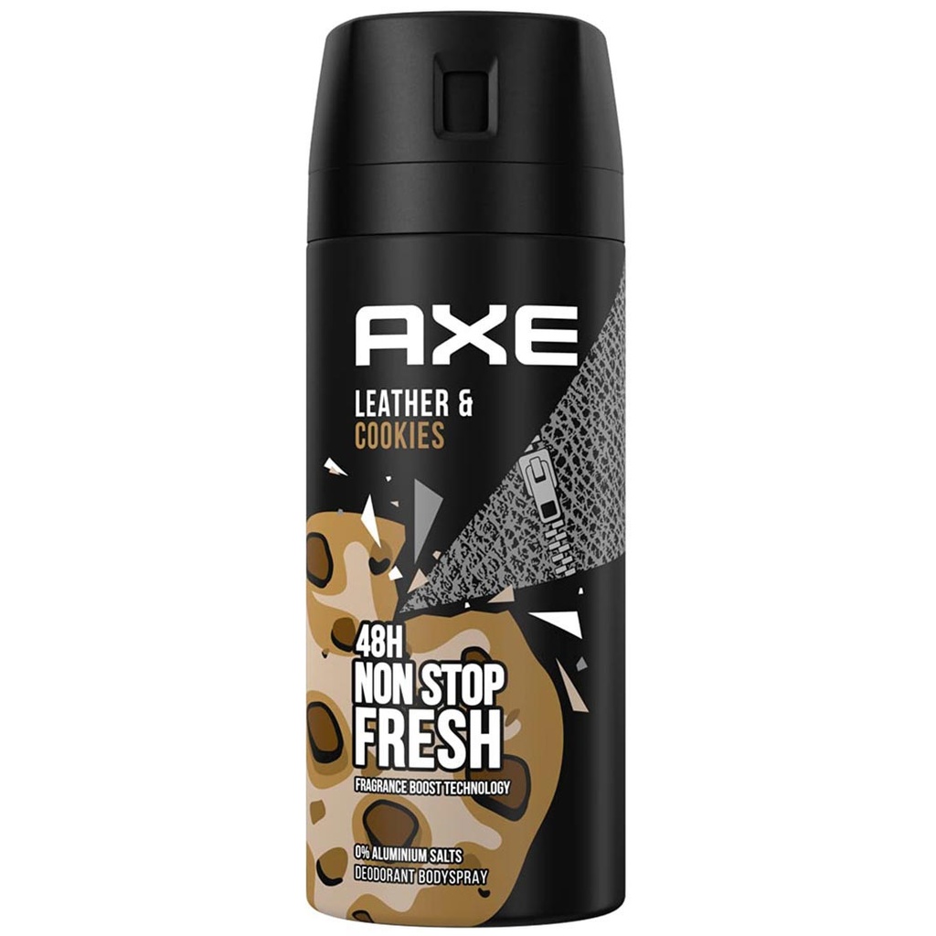 اكس سبراى - Axe Spray (men, 150ml, Leather&Cookies, without)