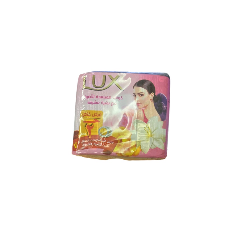 لوكس صابون - Lux Soap 115g 4Psc (115g, سحر الجمال, خصم 2جنية)