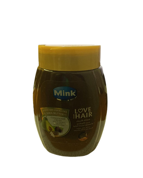 مينك حمام كريم - Mink Hair mask (800ml, افوكادو, بدون)