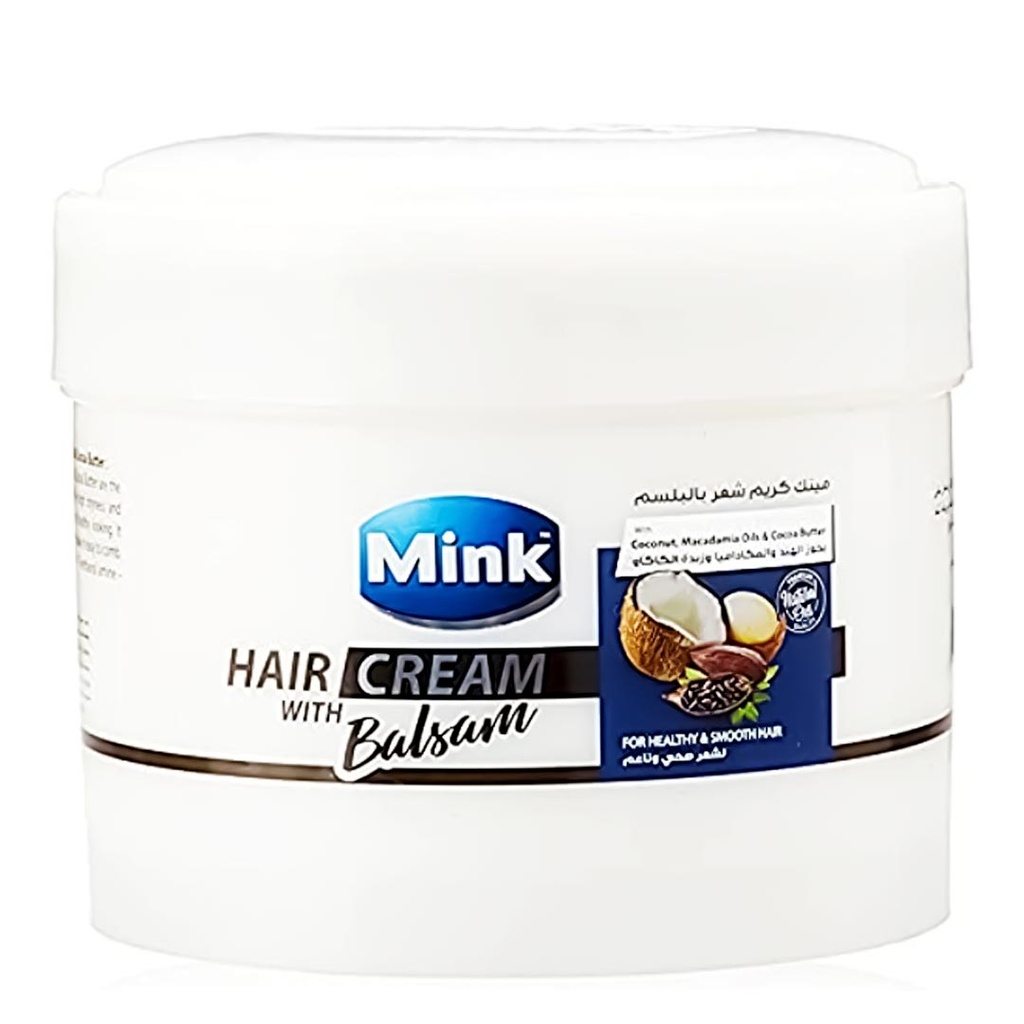 مينك كريم بلسم - Mink Cream Balsam (200ml, جوز هند, بدون)