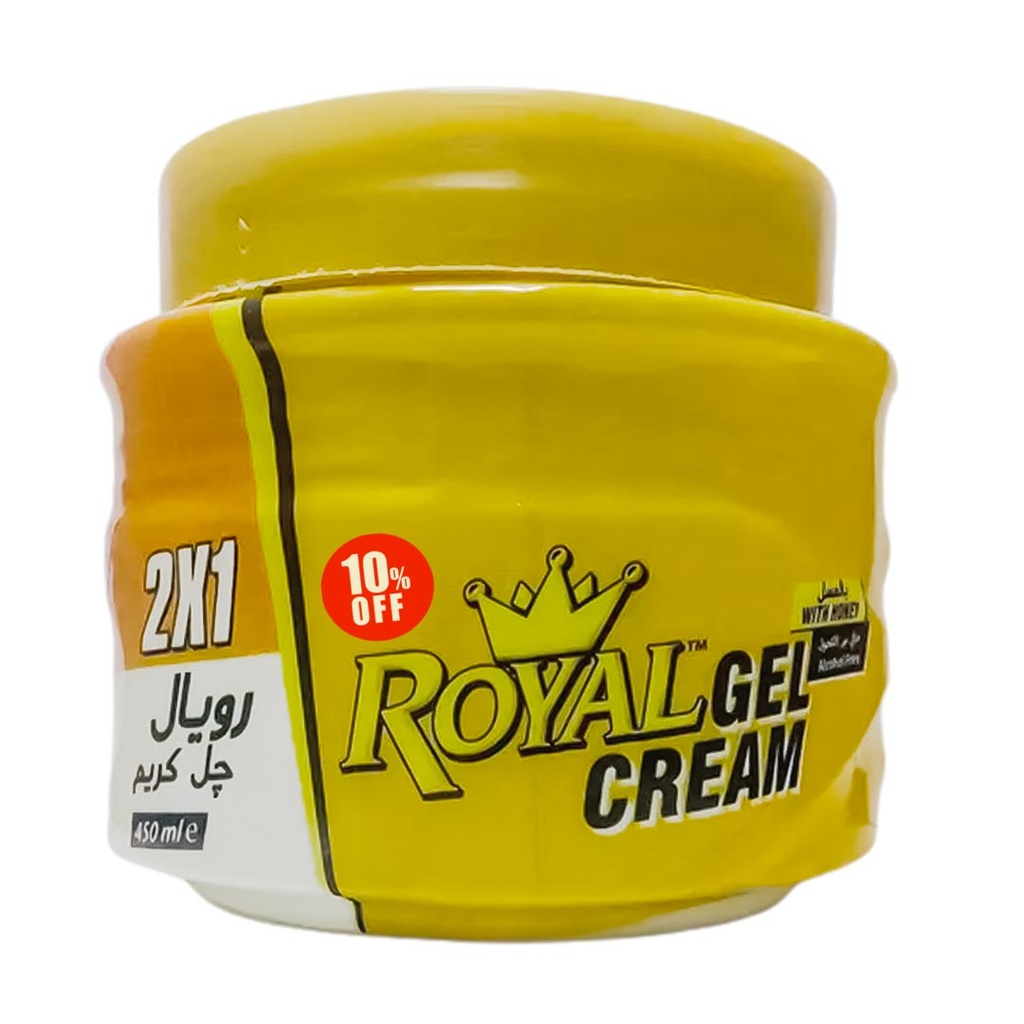 رويال كريم جل - Royal Gel Cream (450ml, Honey, discount 10%)