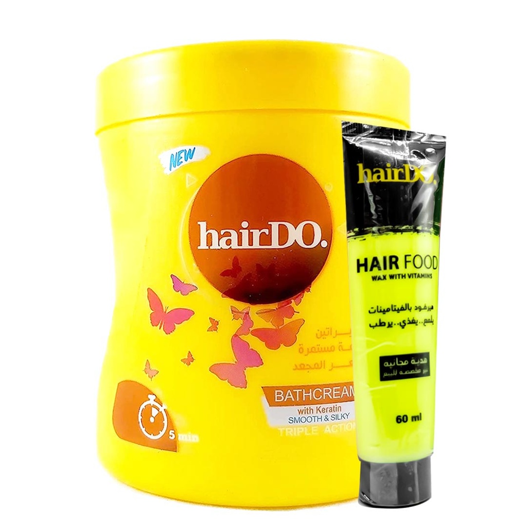 هيردو حمام كريم - Hairdo Hair Mask (900g, Keratin, +Hair Food)