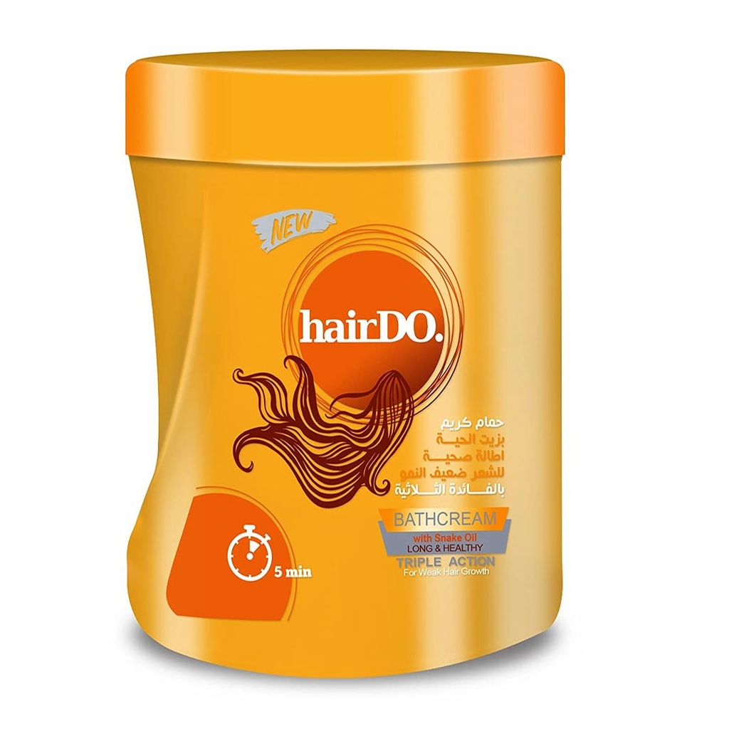 هيردو حمام كريم - Hairdo Hair Mask (900g, زيت الحية, بدون)