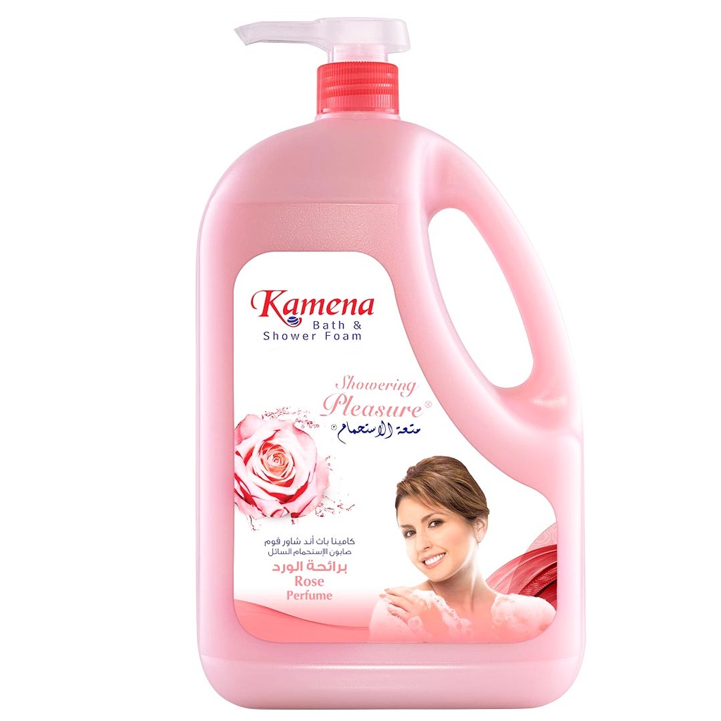 كامينا شاور - Kamena Shower (2L, ورد, بدون)