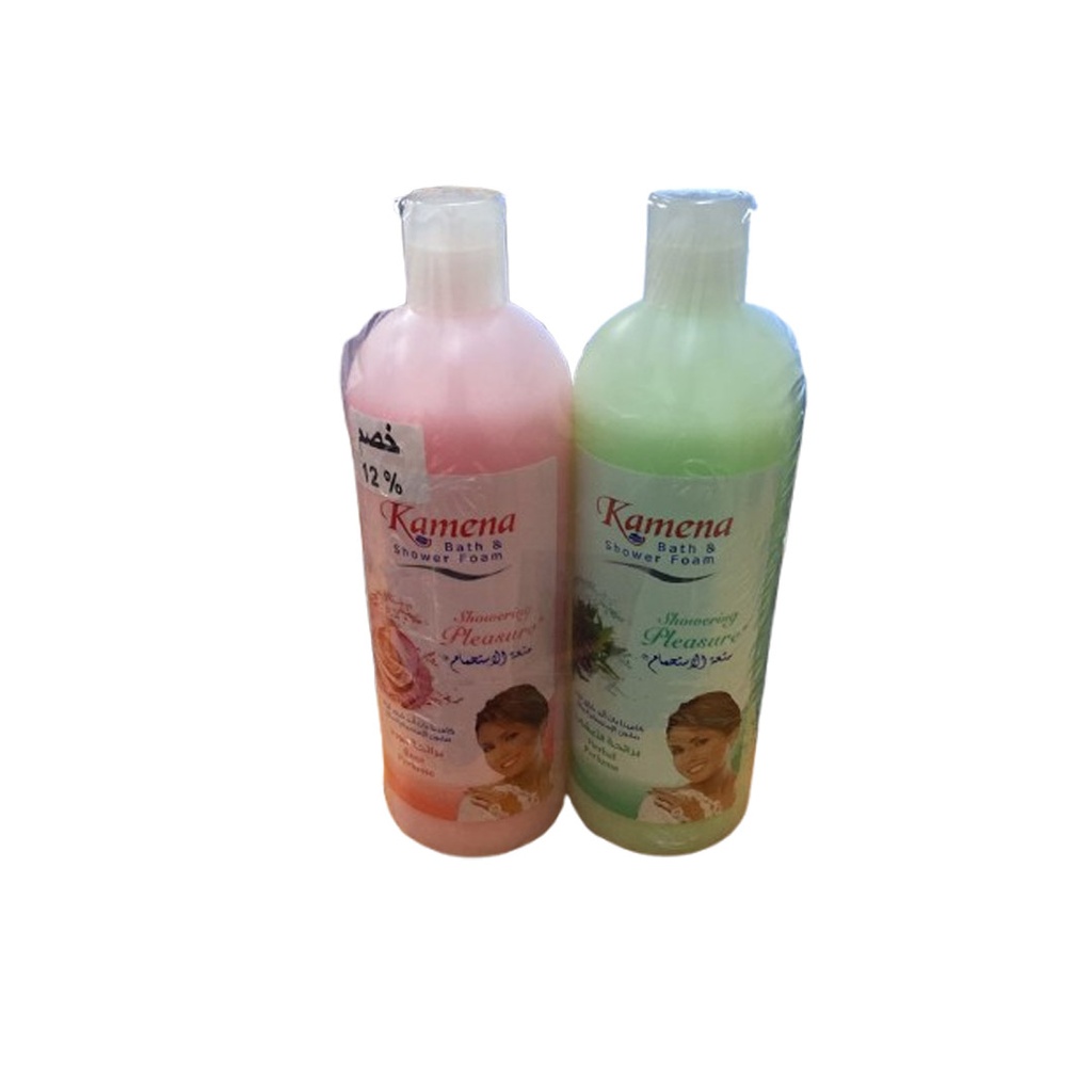 كامينا شاور اعشاب - Kamena Shower Herbal (750ml, +شاور 750ml ورد خصم 12%)