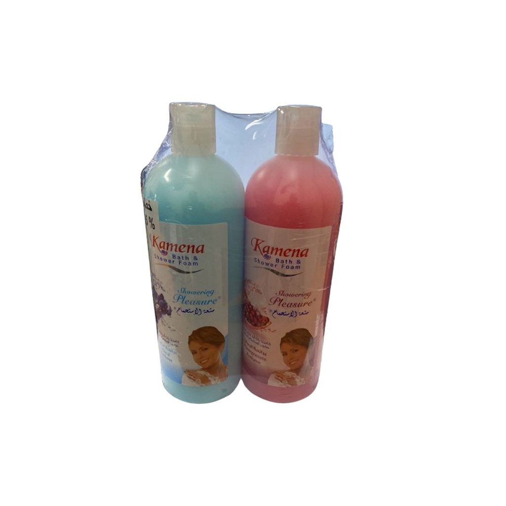 كامينا شاور رمان - Kamena Shower Pomegrante (750ml, +شاور 750ml زهور خصم 15%)