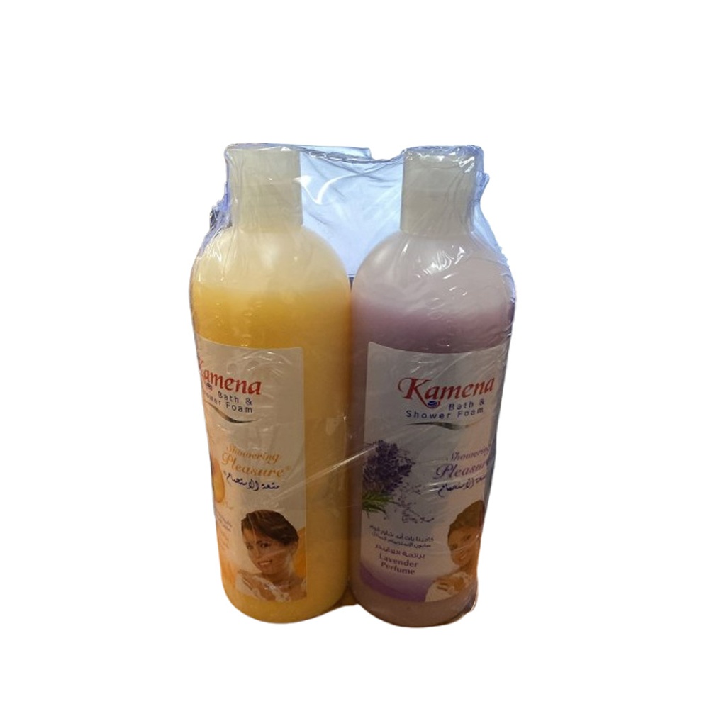 كامينا شاور لافندر - Kamena Shower Lavender (750ml, +Shower 750ml Peach Discount 12%)