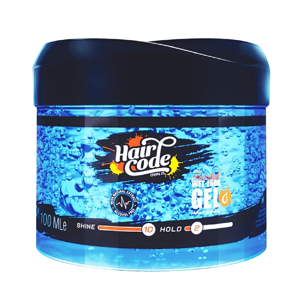 هيركود جل - Haircode Gel (100ml, Wet Look, without)