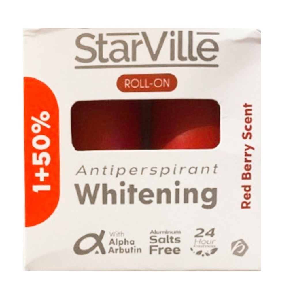 ستارفيل رول اون - StarVille Roll On (60ml, بدون رائحة, +1 خصم 50%)