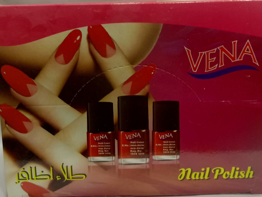 فينا طلاء اظافر - Vena Nail Polish (12ml, Mix)