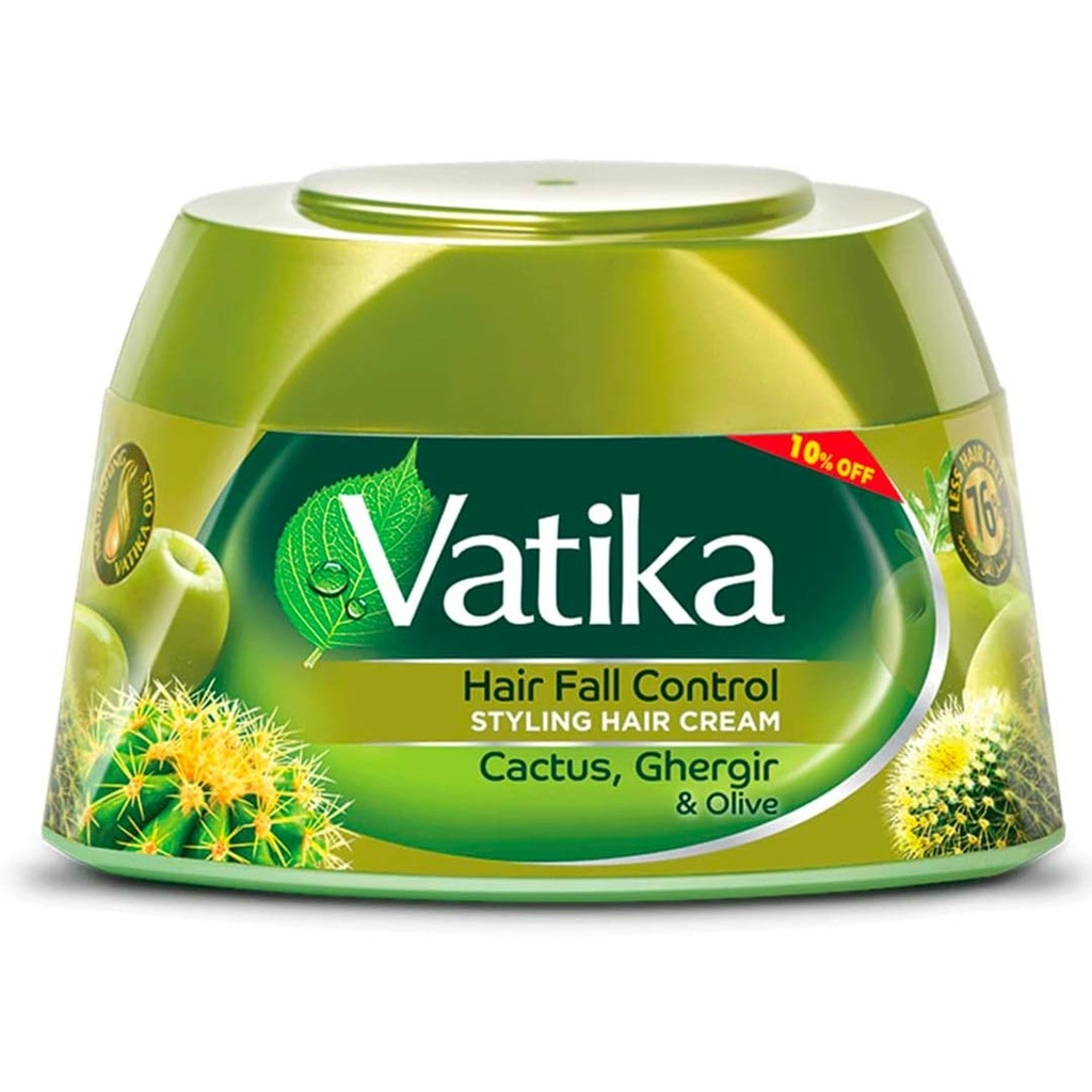 فاتيكا كريم شعر صبار - Vatika Hair Cream Cactus (190ml, خصم 10%)