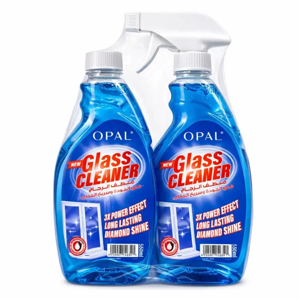 اوبال منظف زجاج - Opal Glass Cleaner (550ml×2, بدون)
