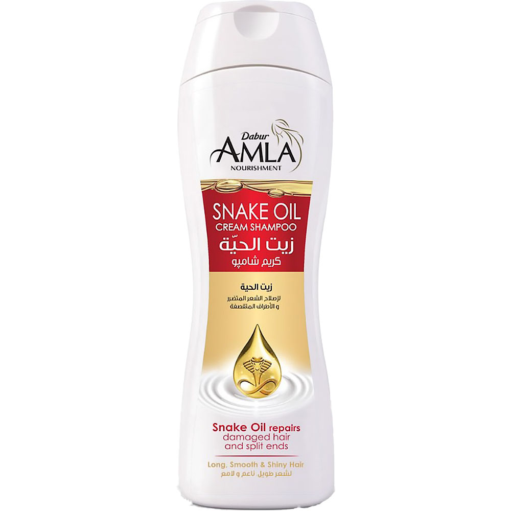 دابر املا كريم شامبو زيت الحية - Dabur Amla Creme Shampoo Snake Oil (360ml)