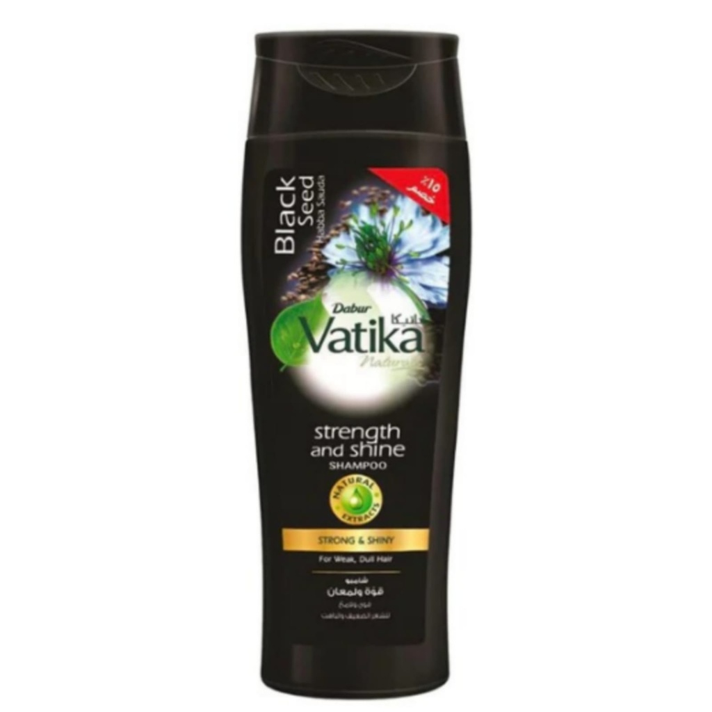 فاتيكا شامبو - Vatika Shampoo (360ml, حبة بركة, خصم 15%)