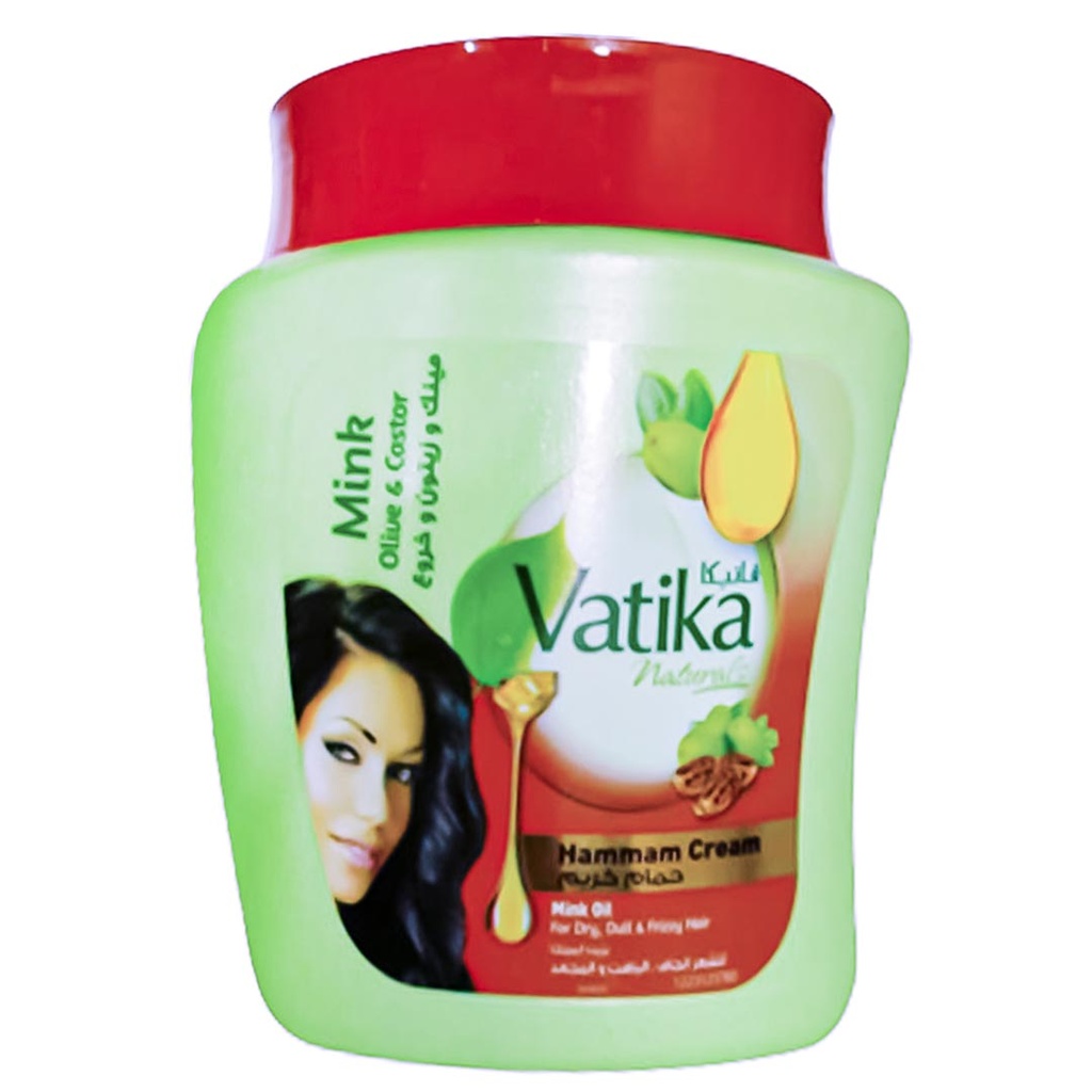 فاتيكا حمام كريم مينك - Vatika Hair Mask Mink (225g)