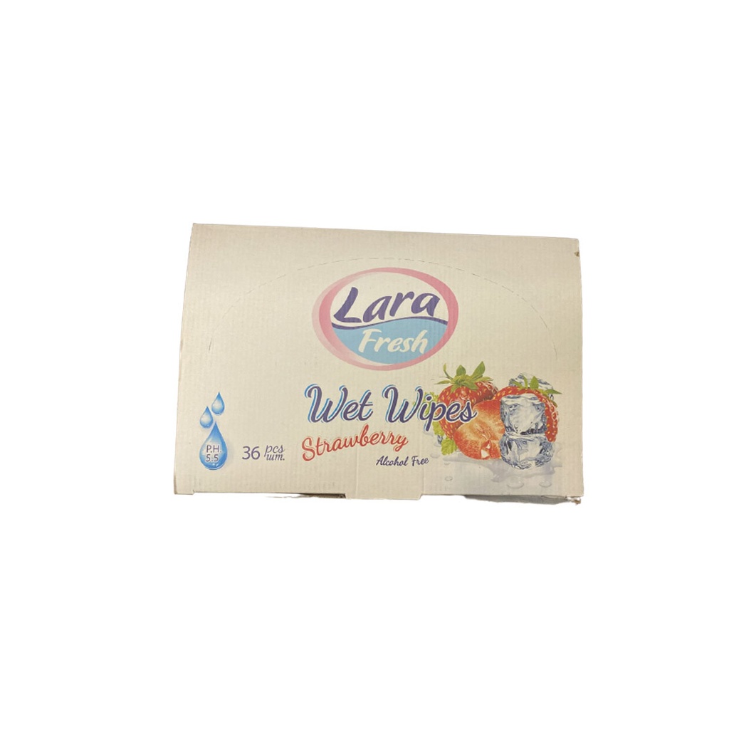 لارا مناديل - Lara Wipes 36Psc (Fruits, 15PC)
