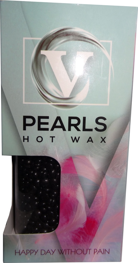 فى بيرلز وكس خرز - V Pearls Wax Beads (370g, Black)