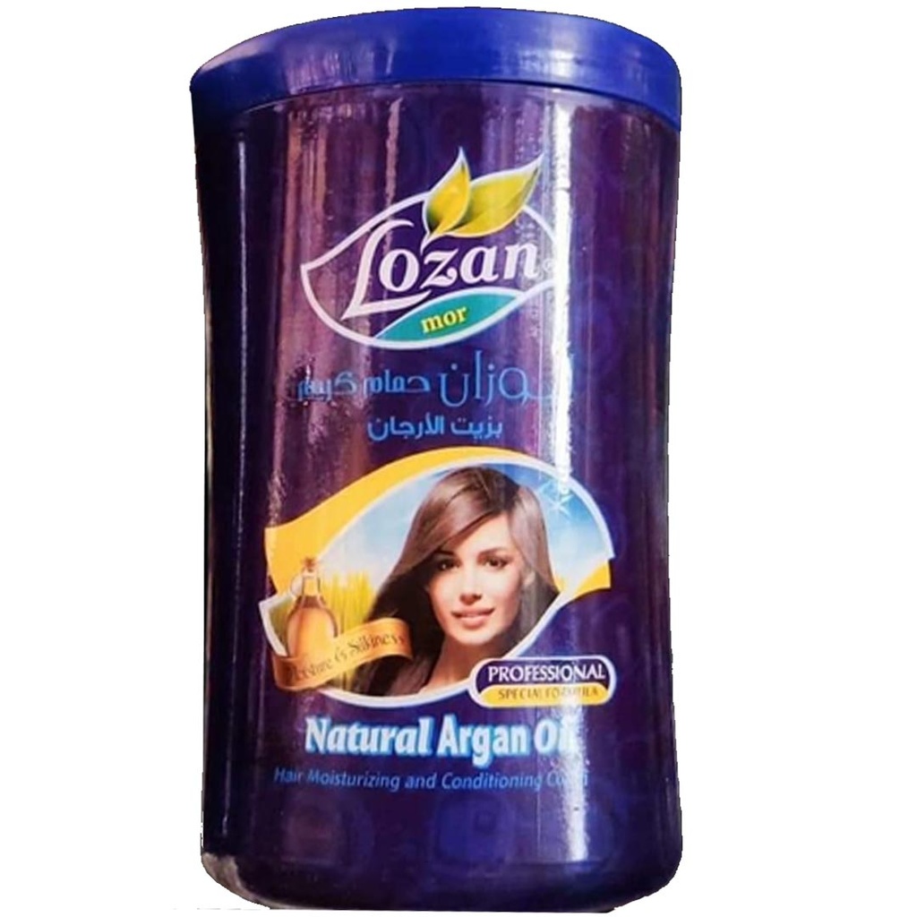 لوزان حمام كريم - Lozan Hair Mask (1000g, Argan)