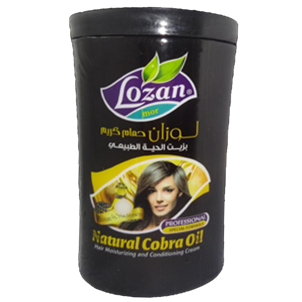 لوزان حمام كريم - Lozan Hair Mask (1000g, زيت الحية)