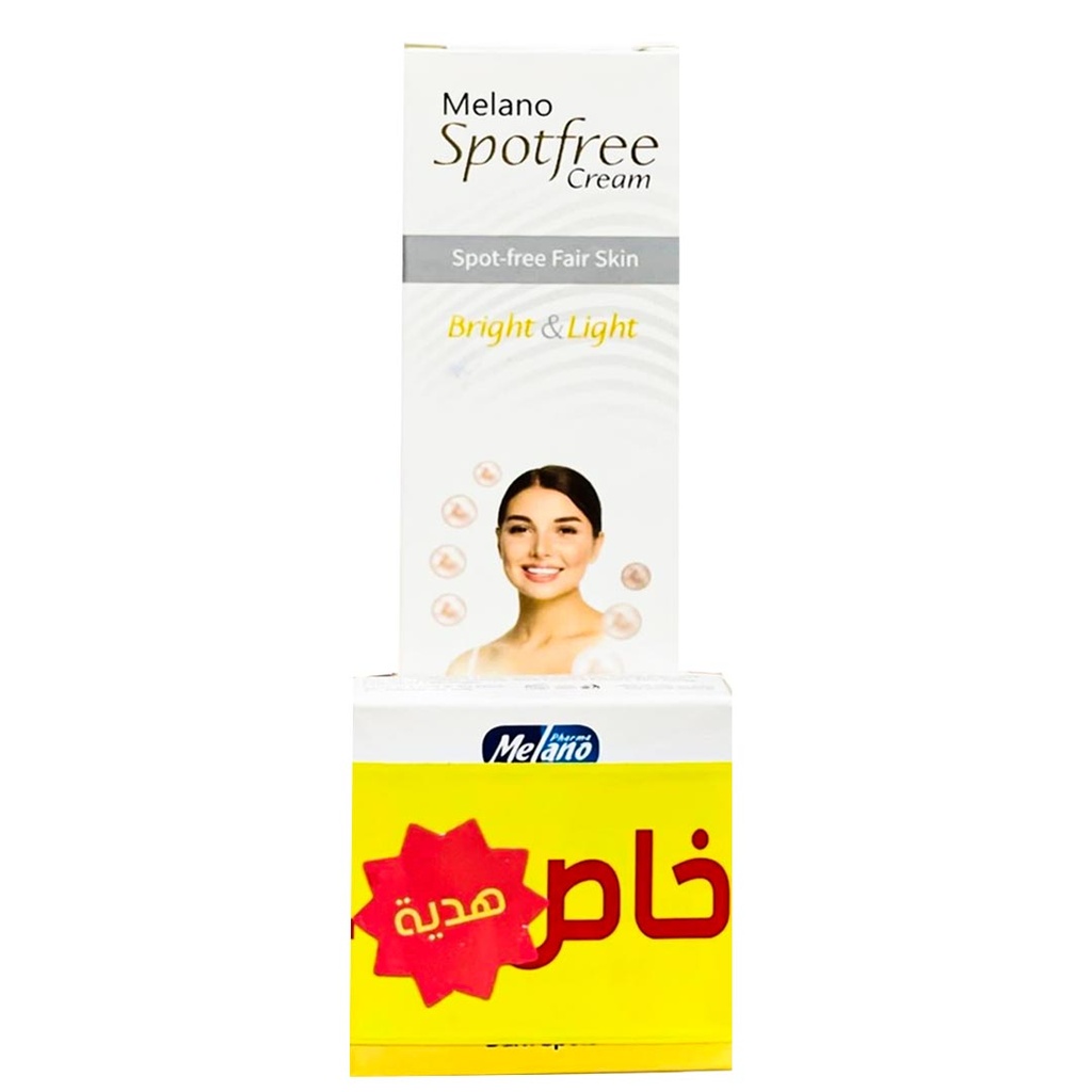 ميلانو سبوت فرى كريم تفتيح - Melano Spotfree Lightening Cream (30g, +صابونة)