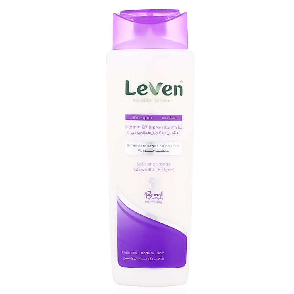 ليفين شامبو - Leven Shampoo (400ml, اطراف مقصفة, بدون)