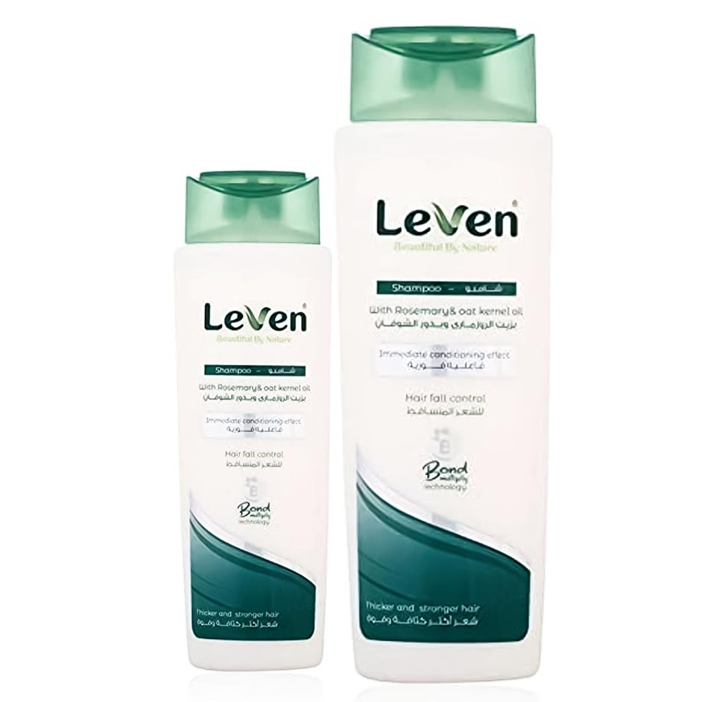 ليفين شامبو - Leven Shampoo (400ml, تساقط, +شامبو 200ml)