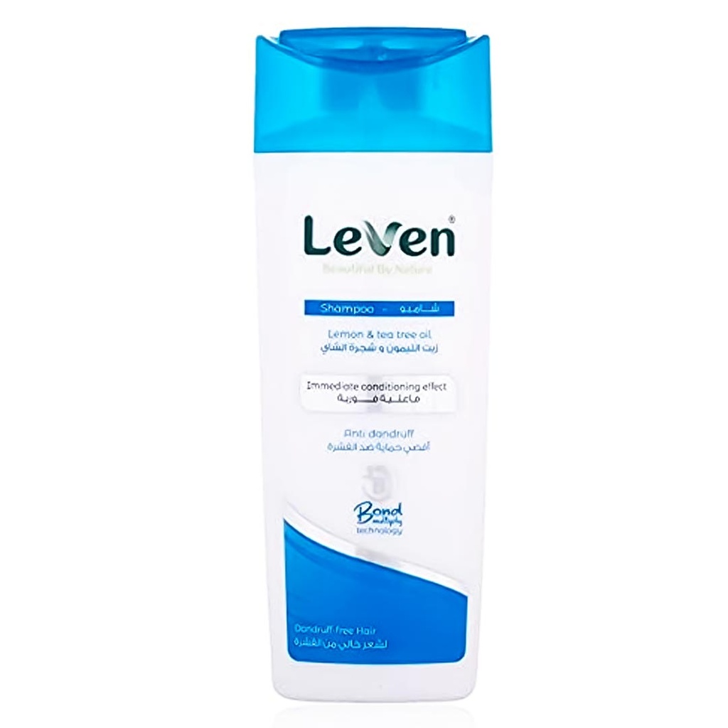 ليفين شامبو - Leven Shampoo (400ml, ضد القشرة, بدون)