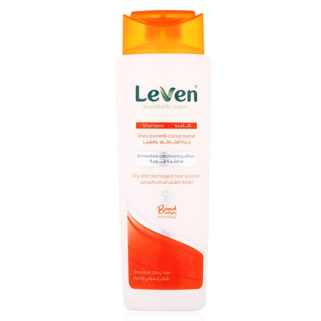 ليفين شامبو - Leven Shampoo (200ml, جاف و متضرر, بدون)